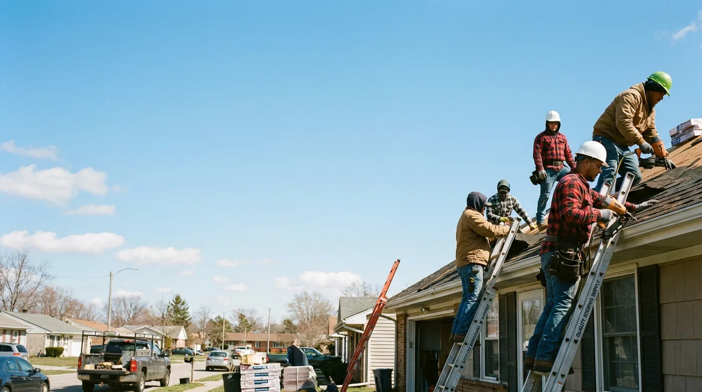 Roofing in Thawville, IL near me
